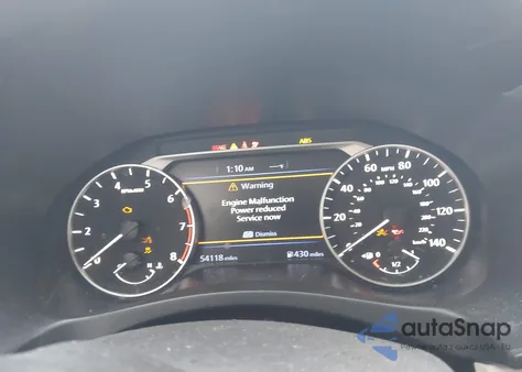 2021 Nissan Altima Sv Intelligent Awd из США, поврежденный, VIN 1N4BL4DW0MN315756